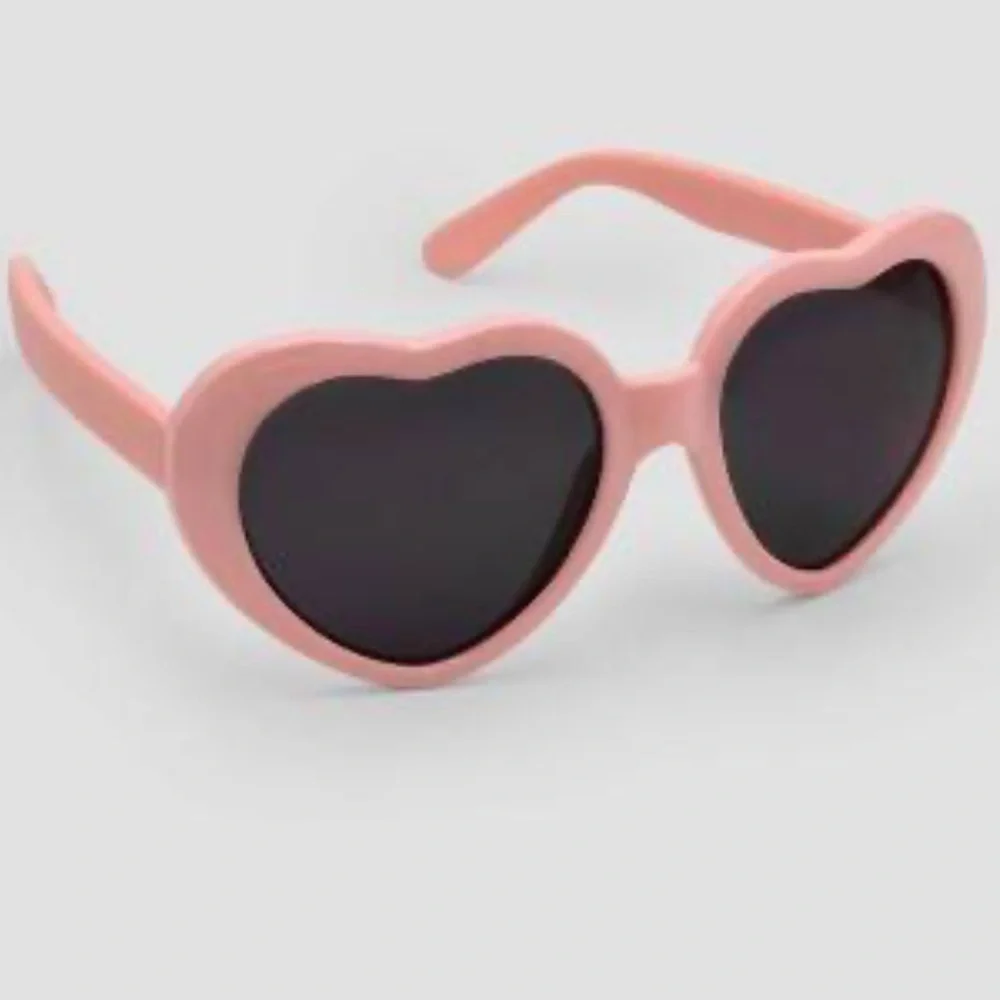 NWT Carter’s Just One You Toddler Girl's Pink Heart Sunglasses 100% UVA/UVB NEW